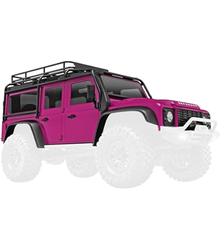 traxxas trx4m ディフェンダー　BT×2個 Amazon.com: Traxxas TRX-4M Complete Land Rover Defender Body BLUE