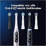 Oral-B iO Ultimate Clean Replacement Toothbrush Heads 4 Pack Black view 5