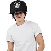 Disney Mickey Mouse Men's Black Canyon Head Hat