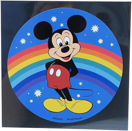 Amazon Co Jp ミッキーマウス ステッカー ダイカットビニールステッカー レインボー ディズニー ホーム キッチン