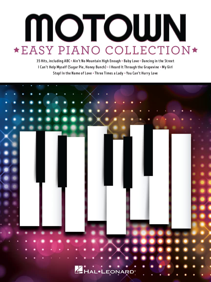 Motown – Easy Piano Collection | 35 Iconic Hits from the Legendary Label | Hal Leonard Sheet Music Songbook for Beginners and Pianists of All Levels | Classic R&B and Soul