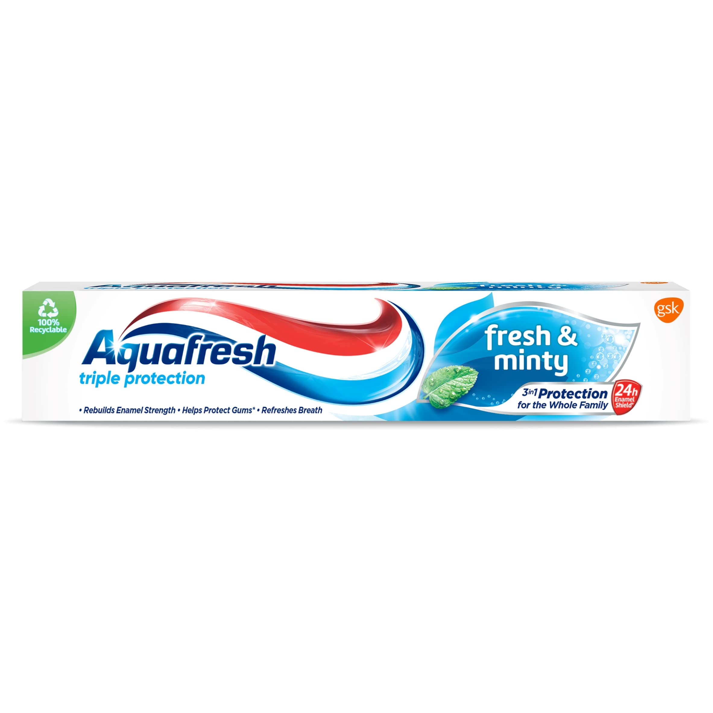 Photo 1 of Aquafresh Triple Protection Fresh & Minty Toothpaste