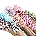 Newbested 12 Colors Raffia Stripes Paper String for DIY Making Twisted Paper Craft String/Cord/Rope, 2mm Thickness,120 Yards(120M).