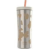 Contigo x Ally Love Shake & Go Tumbler, Autoclose Lid, Leak Proof, 20oz, Oatmilk