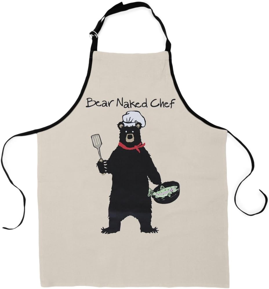 Hatley Bear Naked Chef Apron