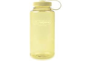 Nalgene 32 oz Wide Mouth Water Bottle BPA-Free, Durable & Leak Proof, Lightweight Bottle for Hiking & Gym, Work & Travel, But
