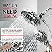Delta Faucet 5-Spray In2ition 2-in-1 Dual Hand Held Shower Head with Hose, Venetian Bronze 58045-RB