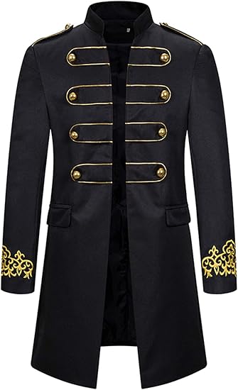 Amazon Rui Xie メンズ ロングコート ジャケット アウター コート 厚手 防寒 礼服 ステージ衣装 カジュアル 秋冬服 コート ジャケット 通販