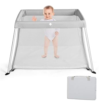 girl travel cot