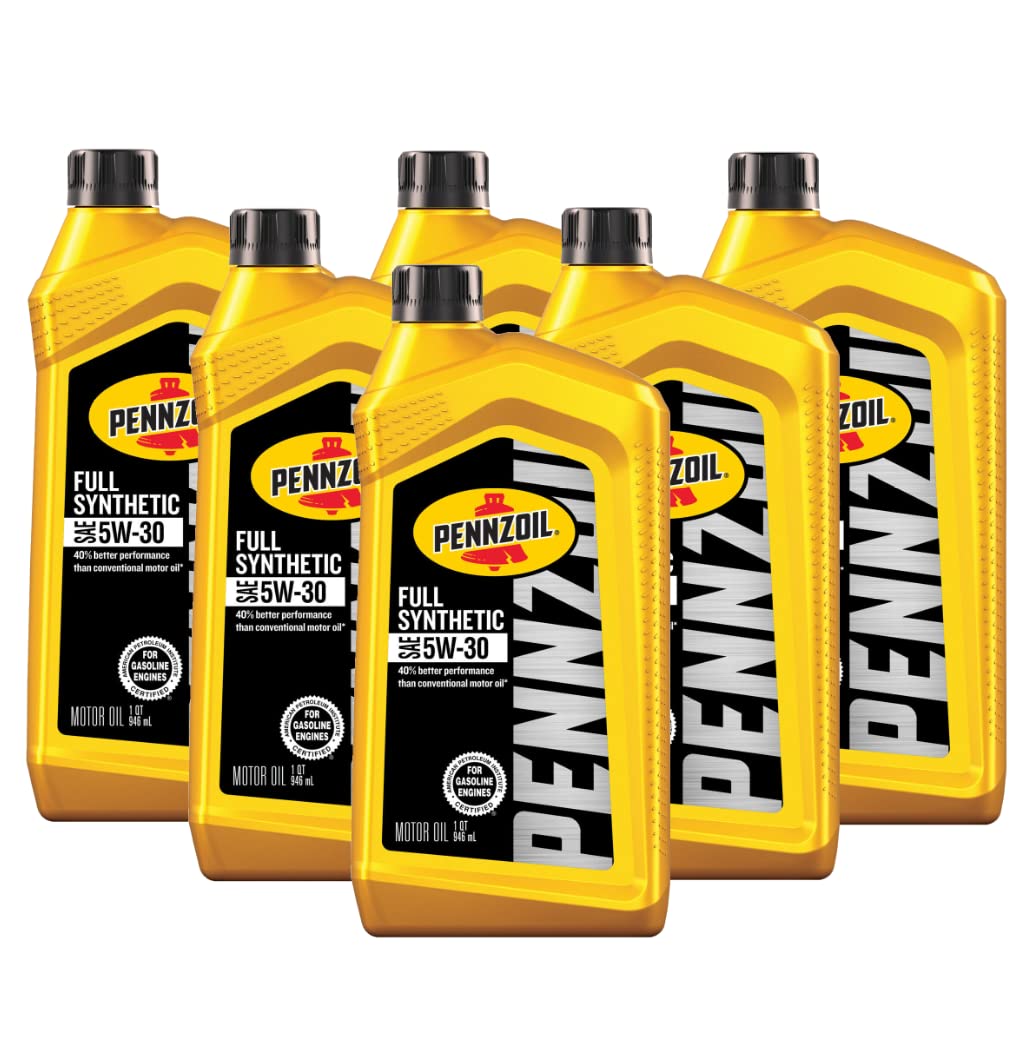 Photo 1 of Pennzoil 5W-30 Gasoline Synthetic Motor Oil,1 qt 