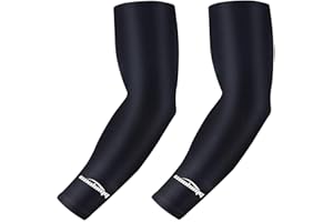 COOLOMG Compression Arm Sleeves for Basketball Football Baseball Cooling Sun Protection Arm Sleeves Youth Adult Kids