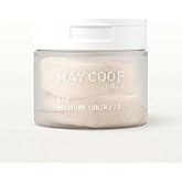 MAY COOP Raw Moisture Toner Pads | Korean Hydrating & Exfoliating Cotton Pads, 75% Maple Sap | Redness Comfort, Skin Balancing & Smooth Texture | 70 Count