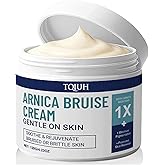 Arnica Bruise Cream Extra Strength,Fast-Acting for Bruising & Swelling on Thin Skin - Advanced Formula with Arnica Montana Vitamin K C & E - Soothing Hydrating for Face and Body