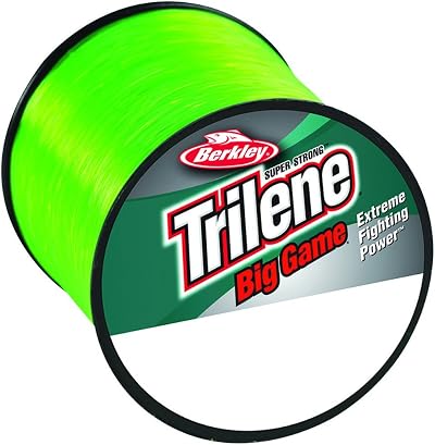 Berkley Trilene Big Game Monofilament Fishing Line Solar 0.45mm 12.5kg 27lb 600m