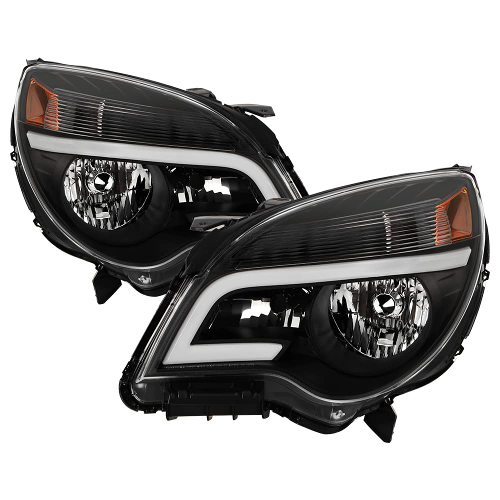 Photo 1 of (xTune) 2010-2017 Chevy Equinox LS and LT Models only (do not fit LTZ Models) Headlights with Light Bar -Low Beam-H11(Included) ; High Beam-9005(Included) ; Signal-7444NA(Included) - Black