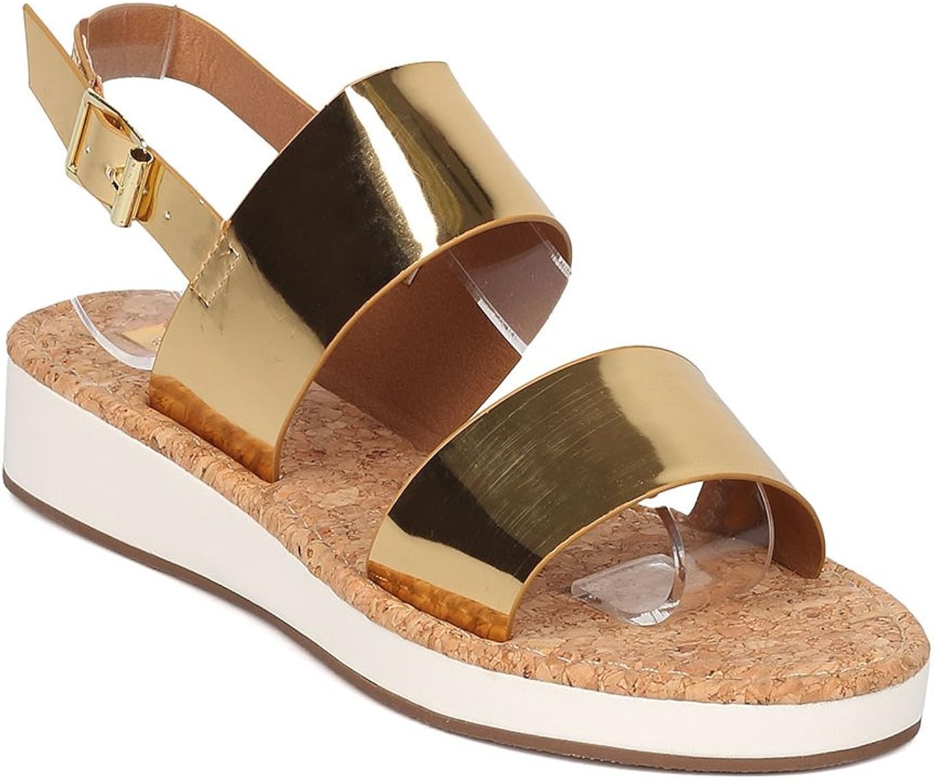 qupid double strap sandals