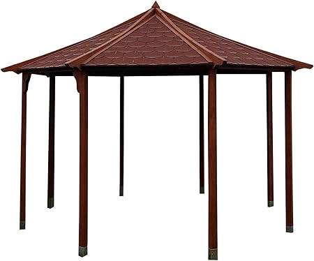Flachdachcarport Mit Holzblende Auf Stahlstutzen