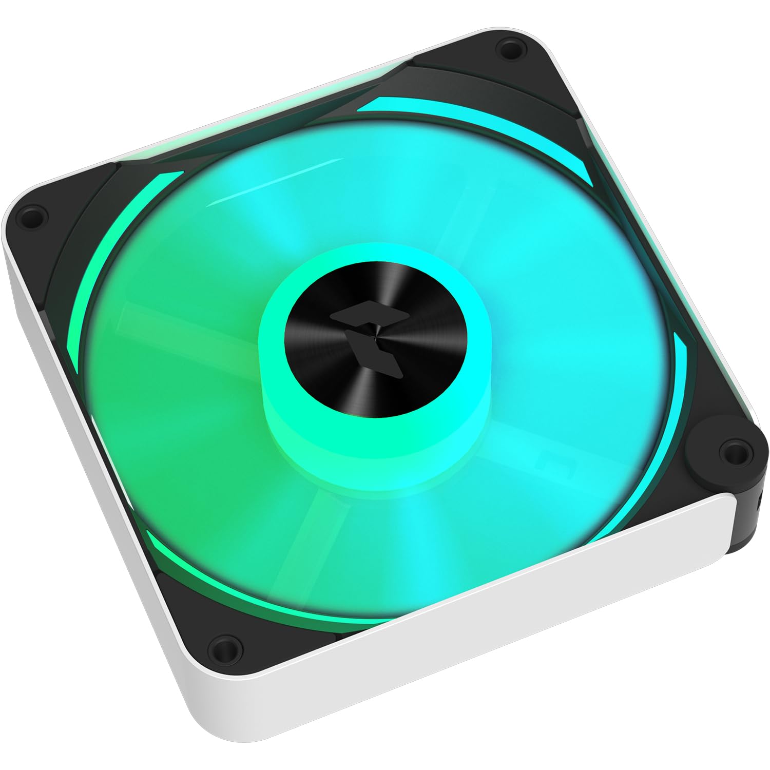 APNX FP2 ARGB 120mm PWM Fan - White | Sleek and Stylish Design, High-Performance Cooling, Whisper Quiet Operation