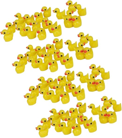 micro rubber ducks