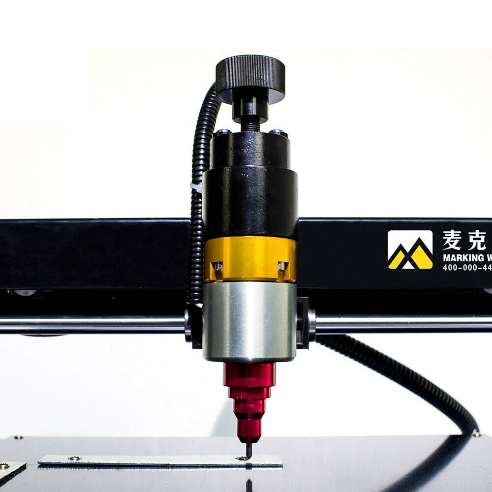400W Electric Metal Marking Machine Steel Plate Engraving Machine for Metal Nameplate Tag Marking 110V