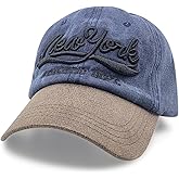 epicW New York Hat – Adjustable Caps for Men Womens Baseball Caps, Gorras para Hombres Originales