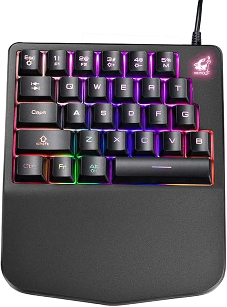 Gaming-Tastatur, einhändige mechanische: Amazon.de: Elektronik