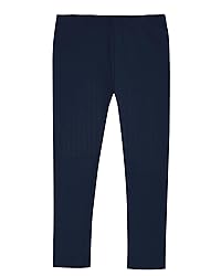Made in USA Girls Leggings 100% Cotton for School