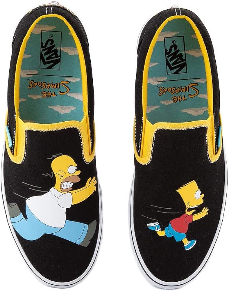 the simpsons vans shoes for sale