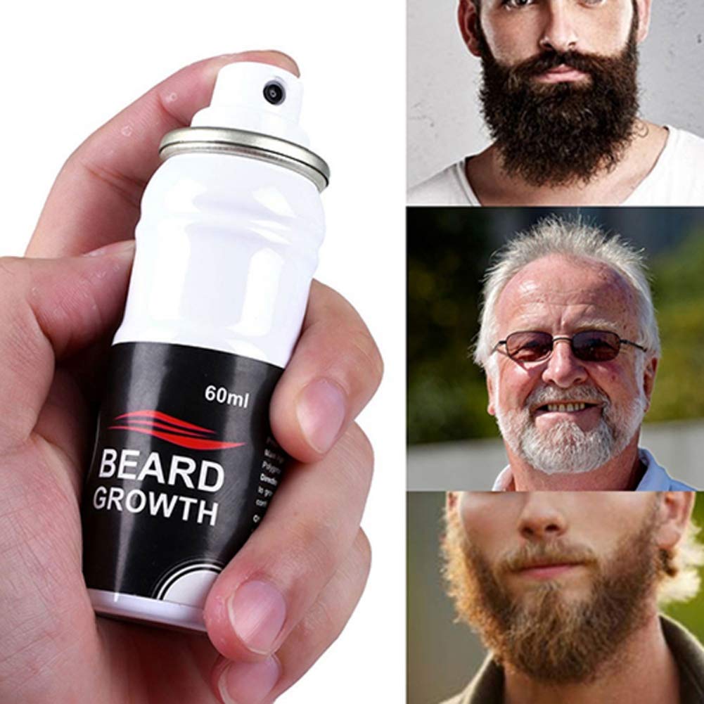 Amazon Com Men S Beard Hair Growth Spray For Thicker And Fuller