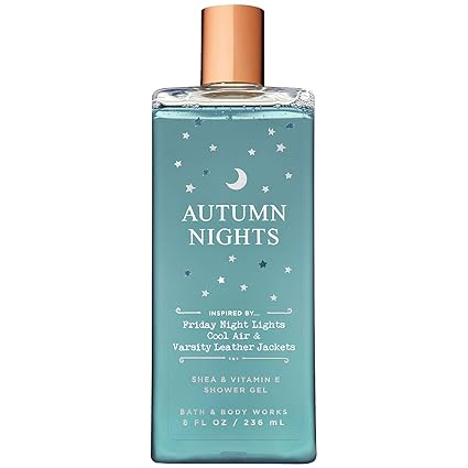 Bath And Body Works Autumn Nights Shea And Vitamin E Shower Gel 8 Fluid Ounce