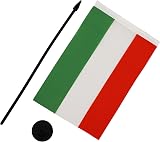 AZ FLAG Hungary Table Flag 5x8 in 21x14 cm with Pole & Black Base view 3
