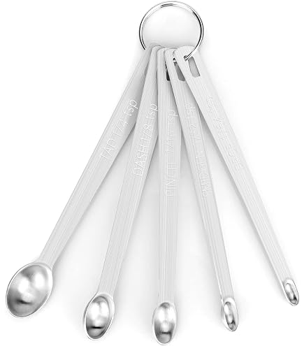 Juego De 7 Cucharas Dosificadoras Micro Scoop: Medición Precisa De Mg Para Polvos Y Suplementos