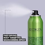REDKEN Root Tease Finishing Hairspray 250ml Backcombed Volume Matte Finish view 2