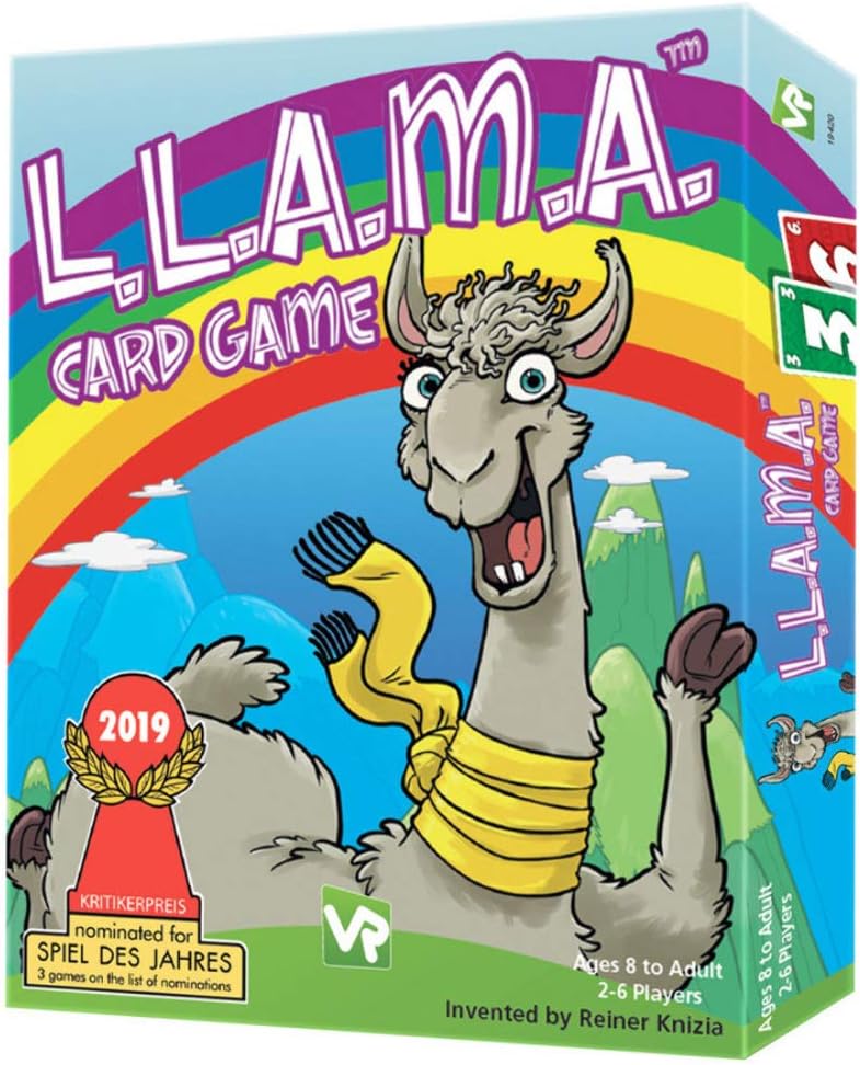 LLAMA Card Game, Multicolor, Large