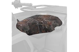 KEMIMOTO ATV Seat Cover Four Wheeler Seat Cover Water-Resistant Universal Compatible with Polaris Sportsman Fourtrax Can-Am K