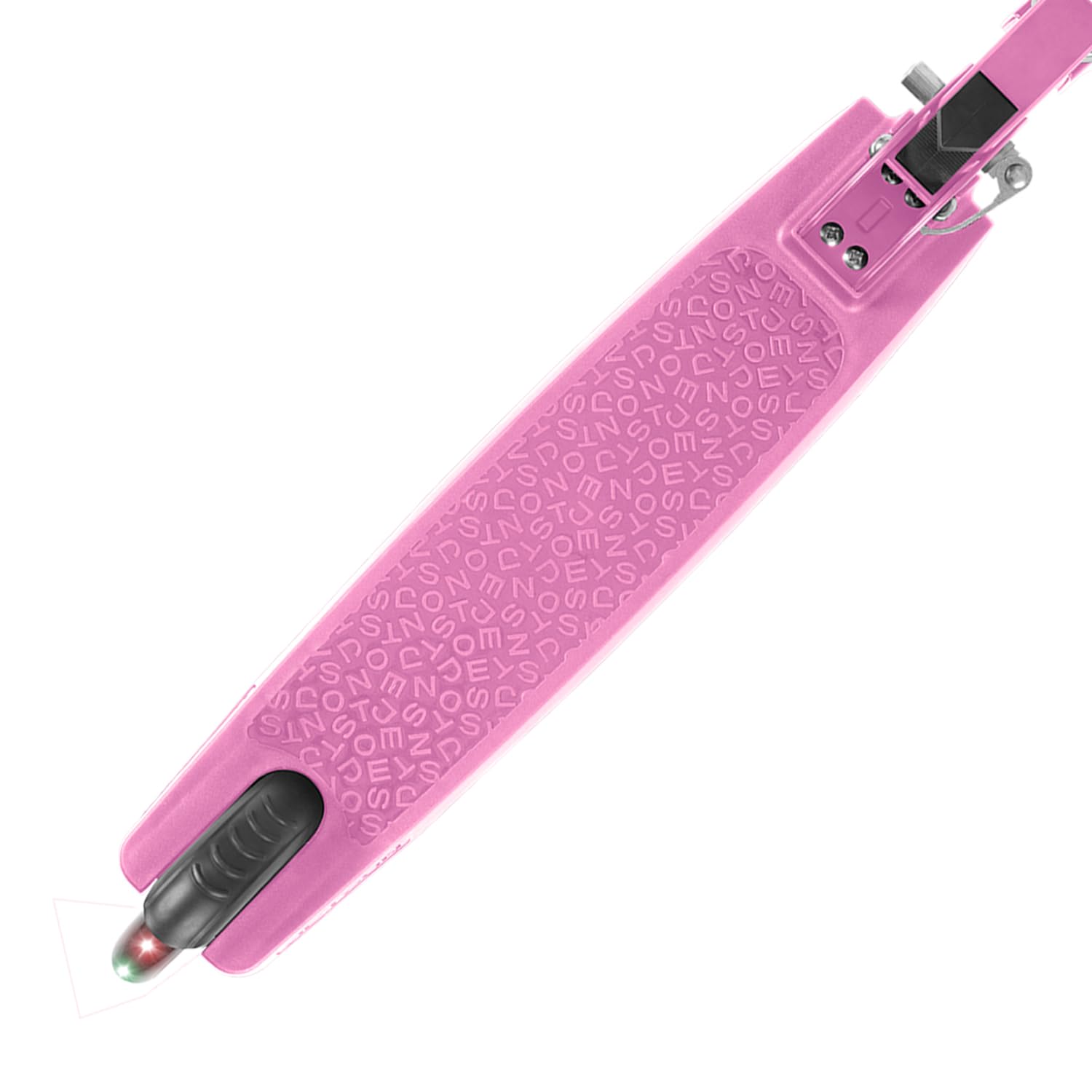 Jetson Scooters - Jupiter Kick Scooter (Pink) - Collapsible Portable Kids Push Scooter - Lightweight Folding Design with High Visibility RGB Light Up LEDs on Stem, Wheels, and Deck