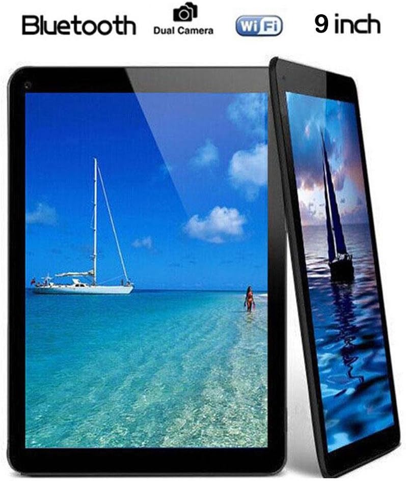 LISRUI N98 9" Inch Android 4.4 Tablet PC Allwinner A33 Quad Core 1GB+16GB US Plug Black