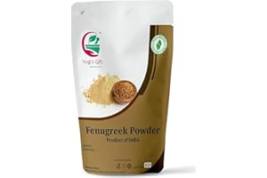 YOGI’S GIFT – CELEBRATING HEALTH Fenugreek Powder 8 Ounce | Non GMO | Trigonella Foenum-Graecum | Fenogreco En Polvo | Ideal For Cooking and For Hair Growth | Supports Skin Nourishment | Ground Fenugreek Powder