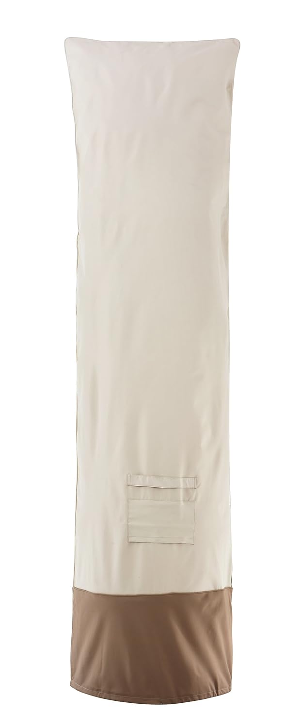 Finnhomy Patio Umbrella Covers Outdoor For 9 11 Feet Umbrella With Zipper Portable Waterproof Parasol Cover Large Folding Weather Fade Resistant Umbrella Covers Patio Lawn Garden