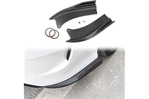 CROSSELEC Car Rear Bumper Spoiler Bumpers Lip Diffuser Splitter Protector for Dodge Charger 2015-2021 (Matt Black)