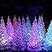 Vanvler Christmas Xmas Tree Color Changing LED Light Lamp Home Party Decoration Wedding (Transparent)