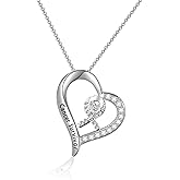 HOLLP Lung Cancer Awareness White Ribbon Cancer Survivor Necklace Lung Awareness Gift For Her