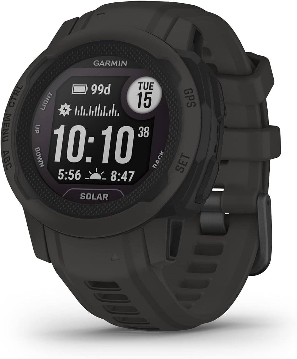 Garmin Instinct 2S Solar Smartwatch Graphite Rugged GPS Renewed