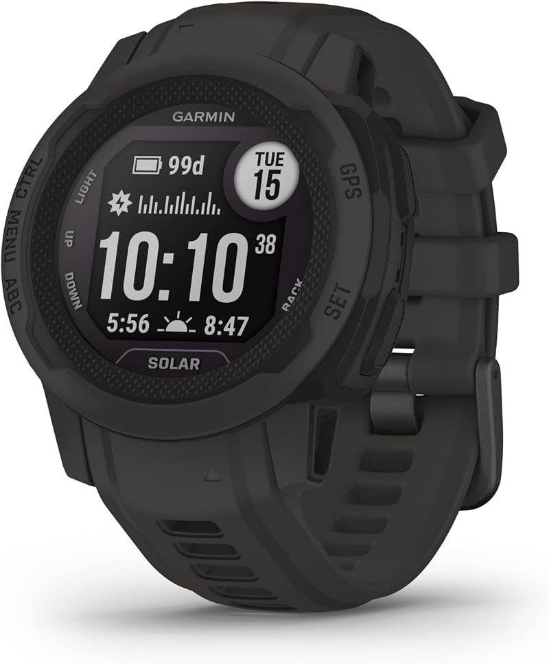 Garmin Instinct 2S Solar Smartwatch Graphite Rugged GPS Renewed