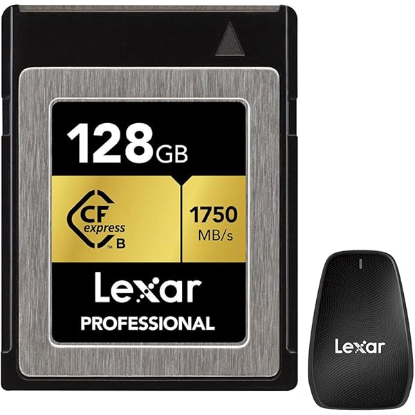 日本に 128GB CFexpress Type B カード Lexar レキサー Professional RAW 4K R1750MB