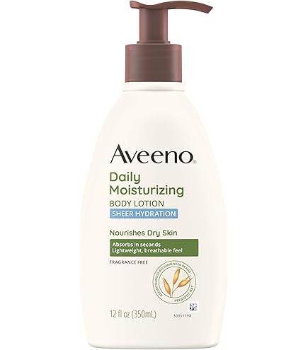 Amazon.com : Aveeno Active Naturals Daily Moisturizing Lotion, New