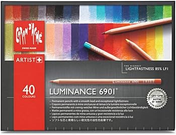 Caran D'ache Luminance 40 Colored Pencil Set