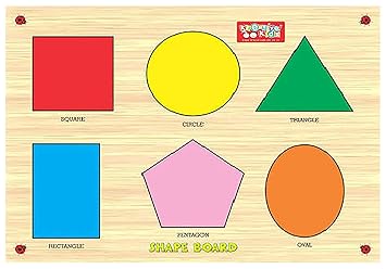 Zitto Premium Wooden Shapes Educational Puzzle Toy