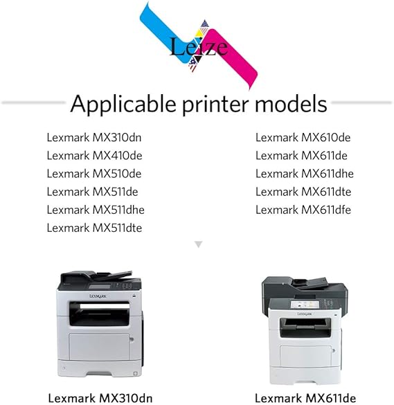 lexmark printer mx511de