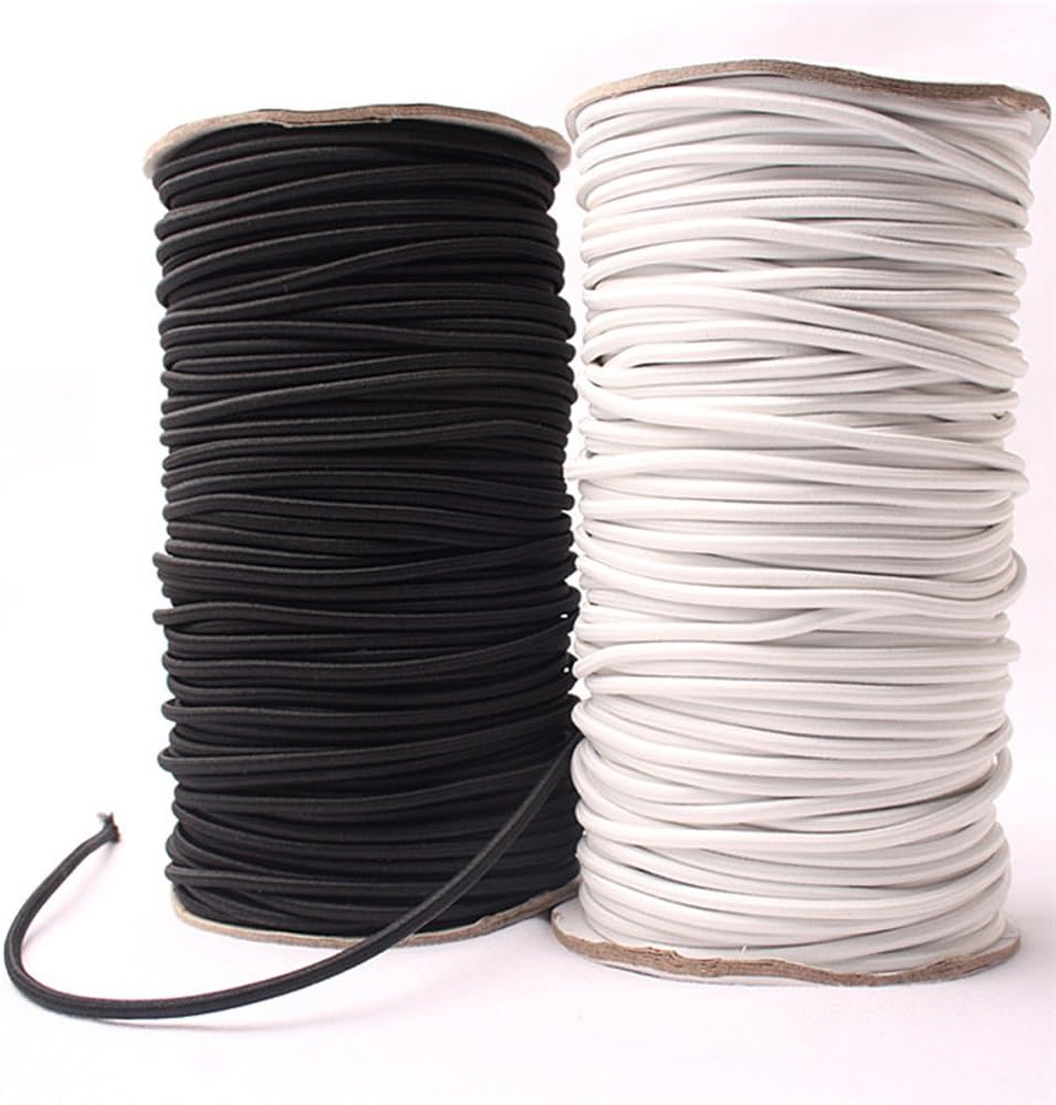 Cordino Elastico PATIKIL 3mm X 45m - Viola Chiaro Per Cucito Fai Da Te